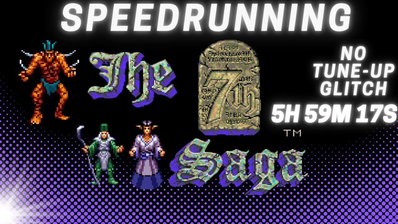 Beating The 7th Saga in less than 6 hours with No Major Glitches with Wilme, Valsu, and Esuna #rpg