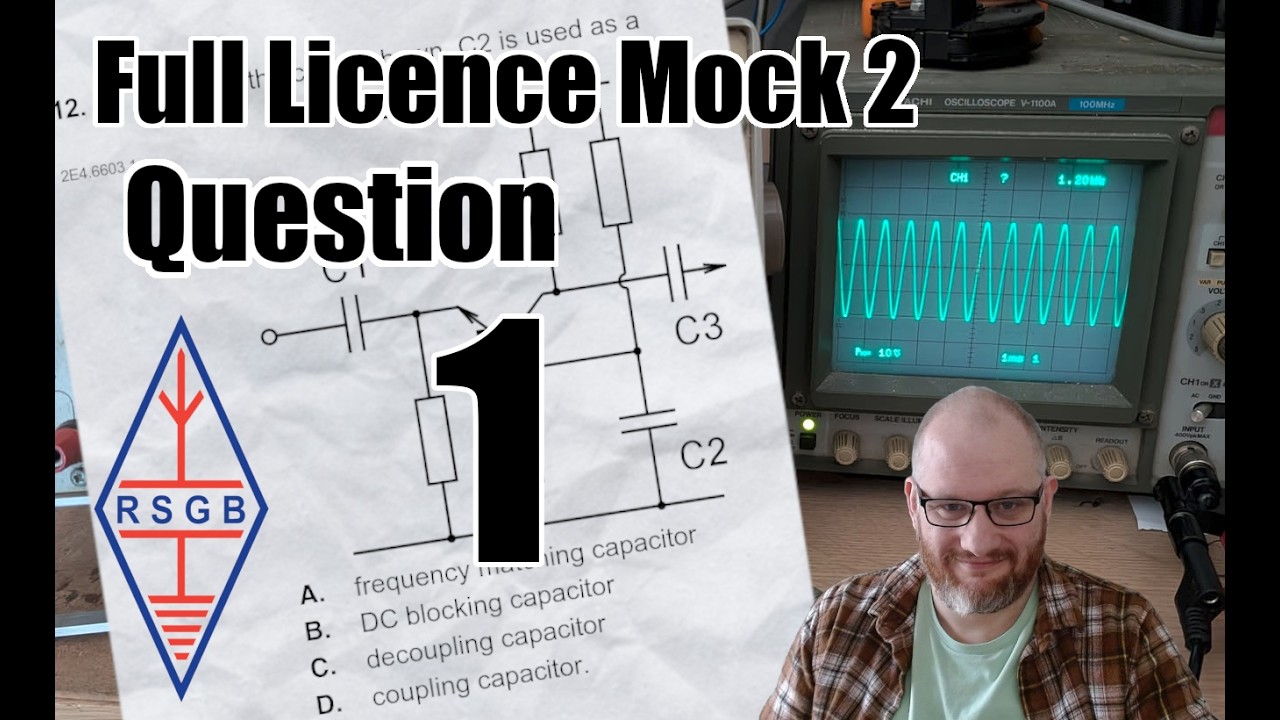 UK Amateur Radio Full Licence Mock 2 RSGB v1.6 Question 1