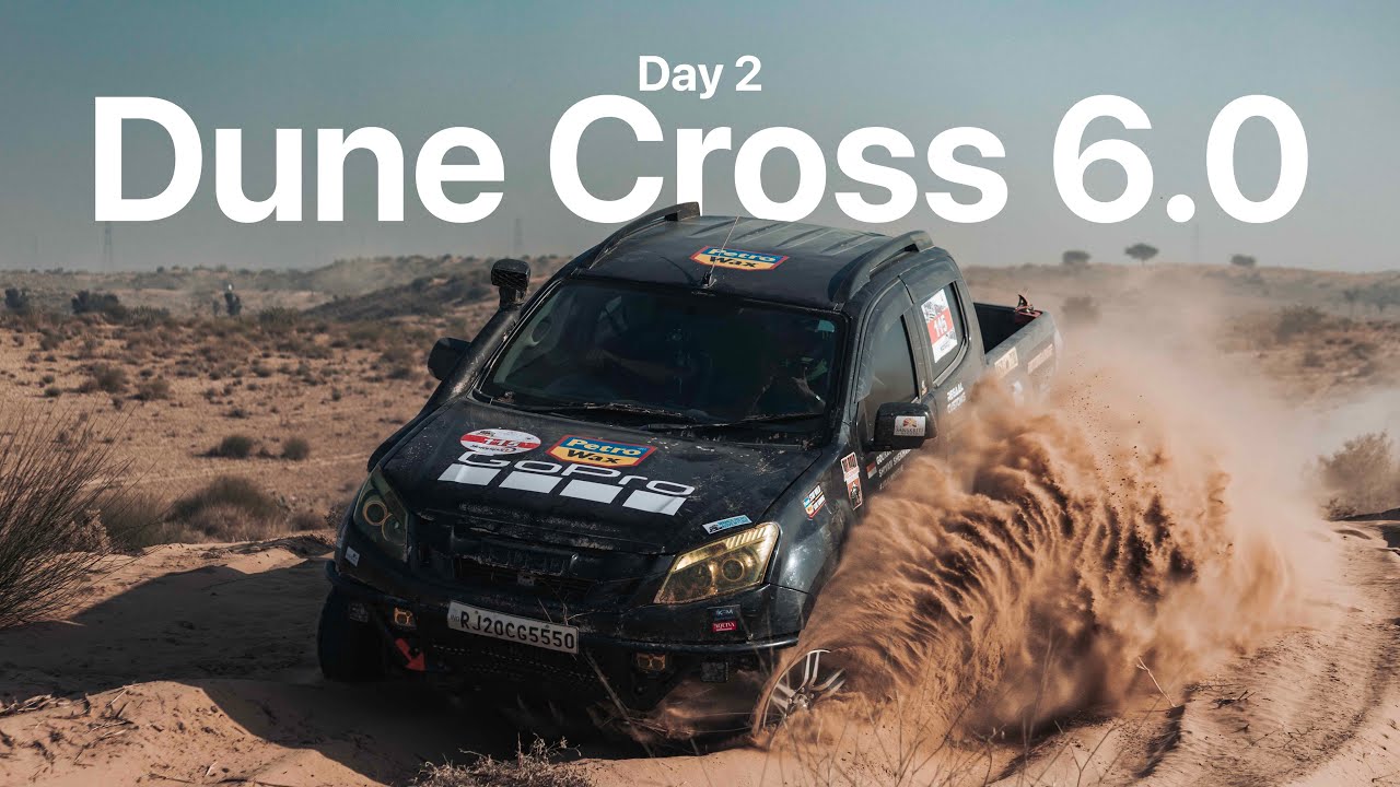 DUNECROSS 6.0 Day 2 | India’s Dakar from the Driver Seat |  Isuzu V-Cross in Thar Desert GOPRO POV