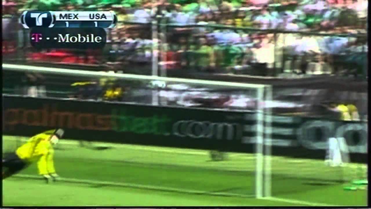 México 2 - 1 Estados Unidos. Hexagonal Sudáfrica 2010. -Tiro de Esquina.-