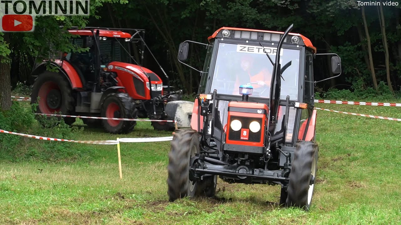 Tractor race | Traktoriáda Benešov nad Černou 2022 | závod na čas