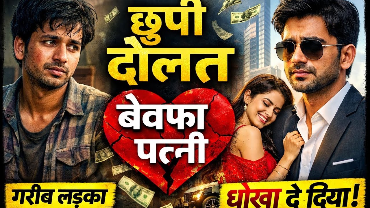 गरीब दिखने वाला लड़का लेकिन असल में करोड़पति।उसने अपनी अमीरी छुपाकर एक गरीब लड़की से सच्चा प्यार 💔