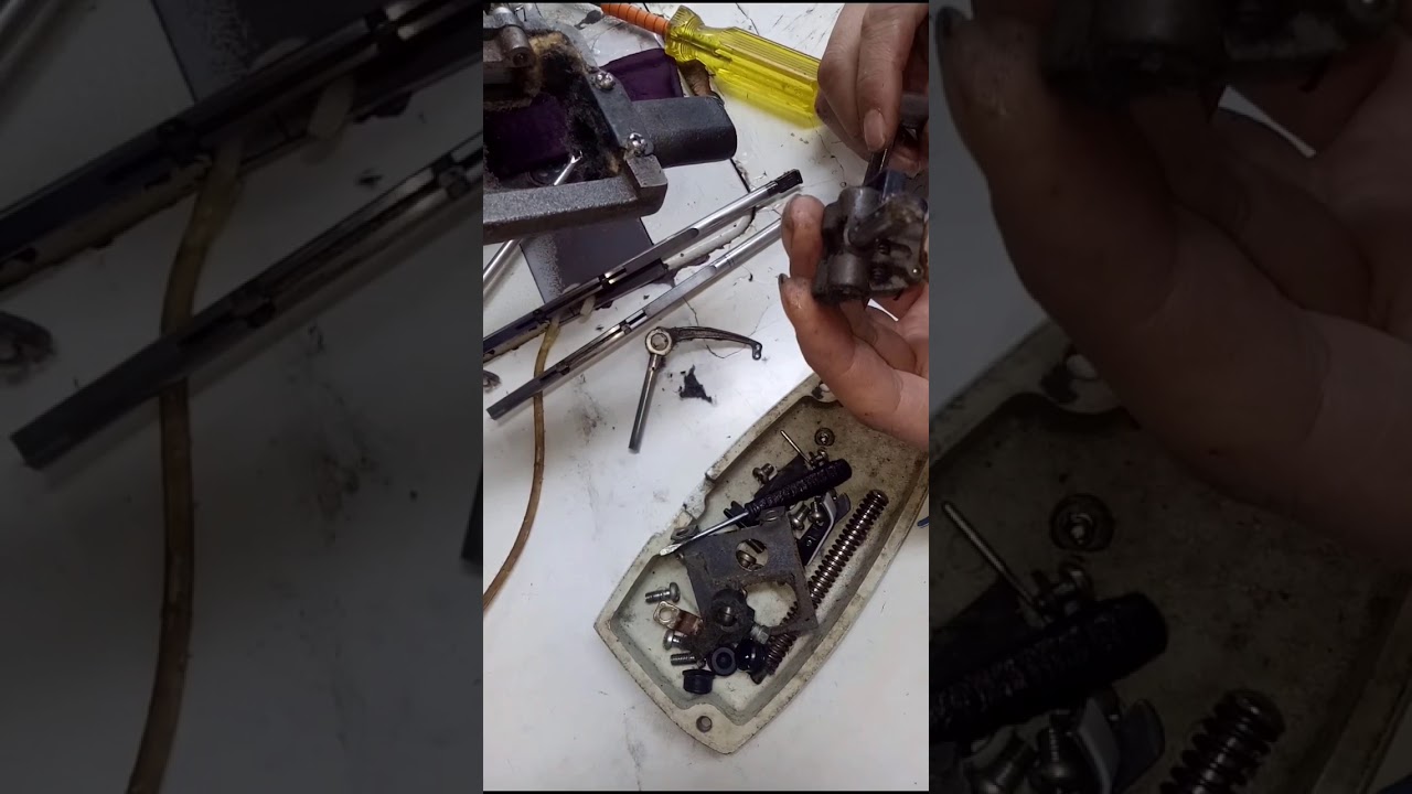 hướng dẫn sử lý tách và thay thế trụ Kim của máy hai kim  brother máy may công nghiệp nhanh & gọn.