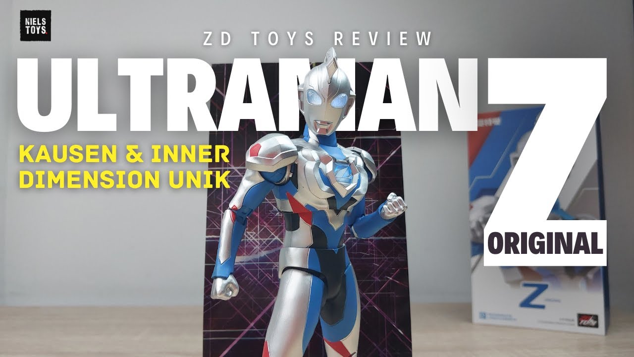 ACTION FIGURE ULTRAMAN YANG AKSESORISNYA PALING UNIK! REVIEW ZD TOYS ULTRAMAN Z ORIGINAL
