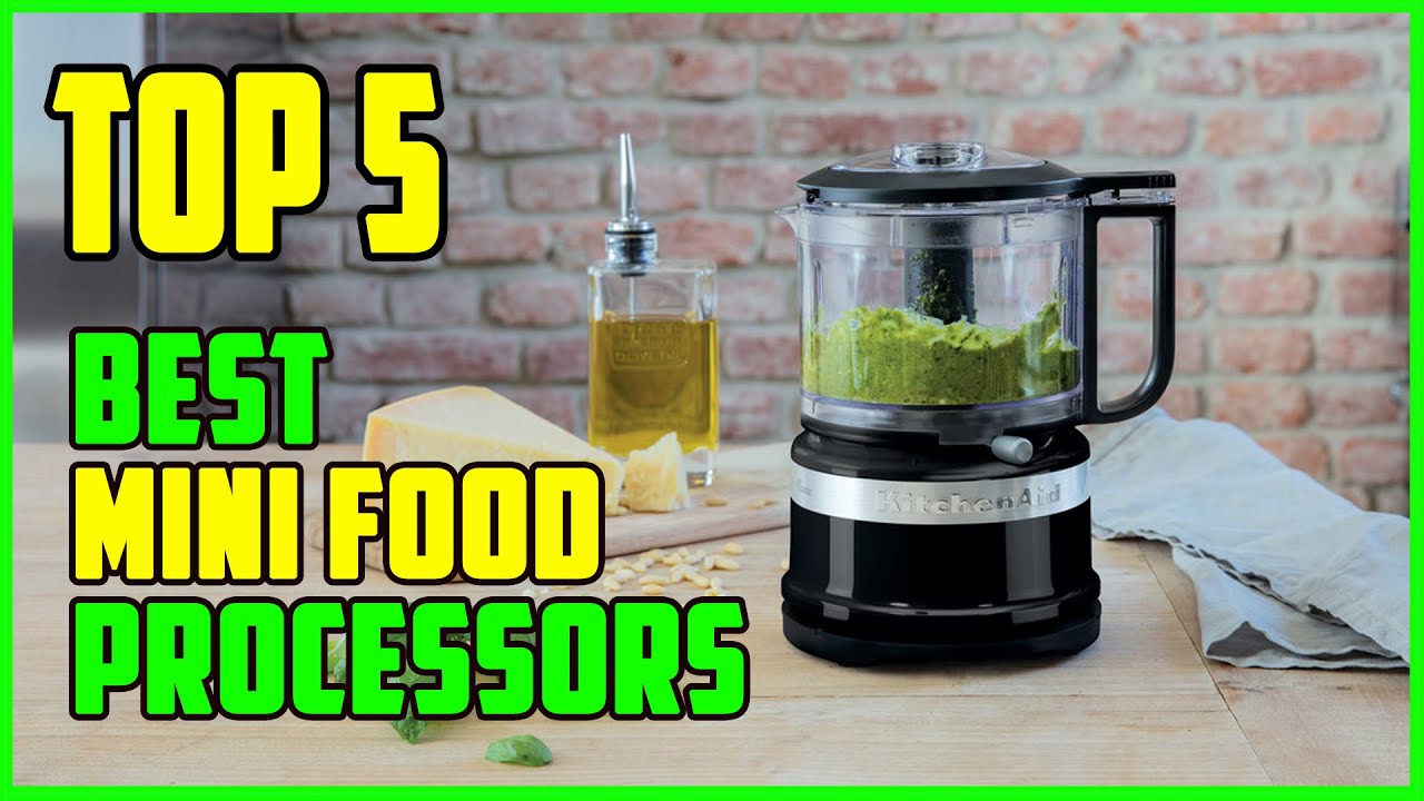TOP 5 Best Mini Food Processors 2026