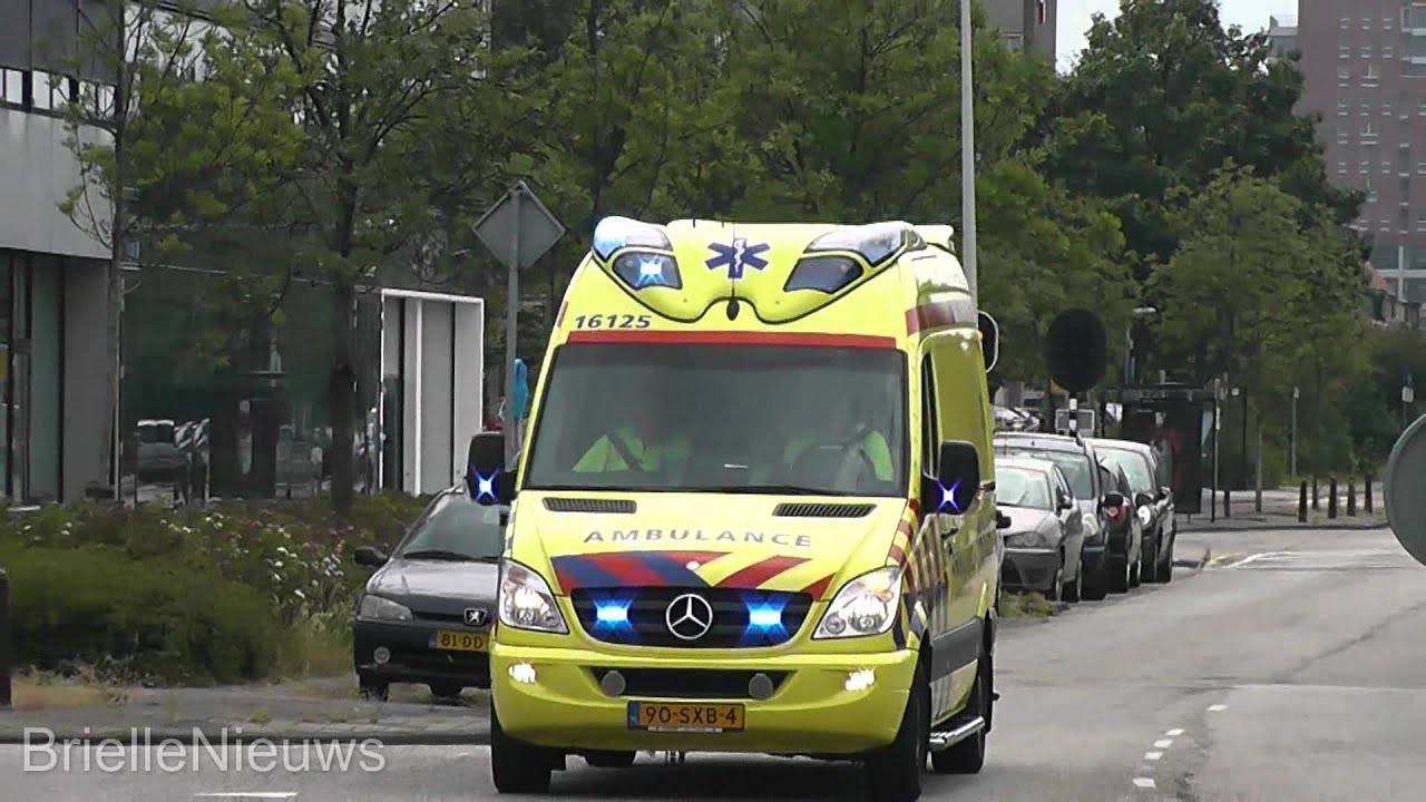 Ambulance 16-125 spoedmelding Valkenburg