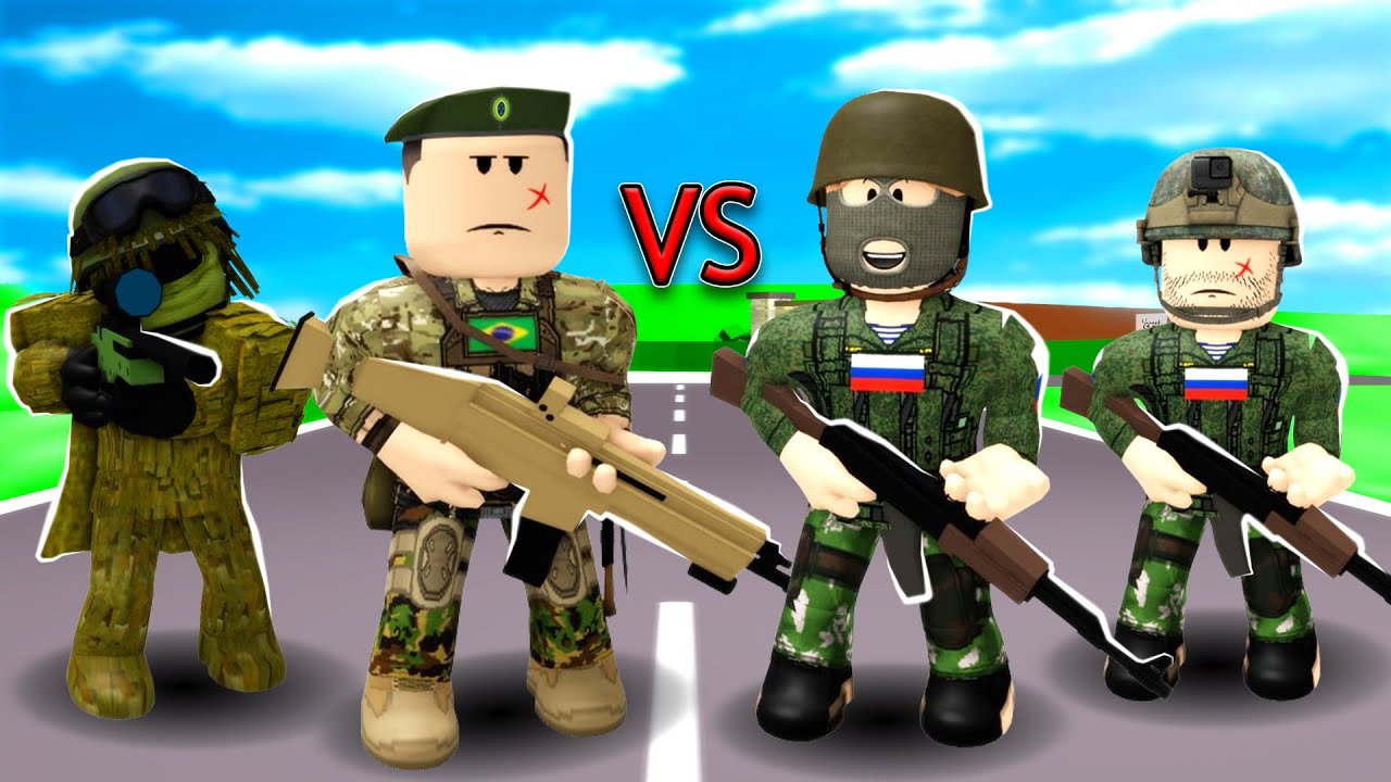GUERRA DE EXÉRCITO no BROOKHAVEN RP!