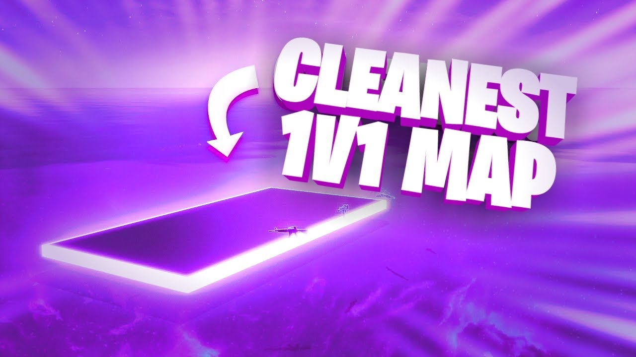 How To Build The *CLEANEST* 1v1 Map! (Good For Montages)