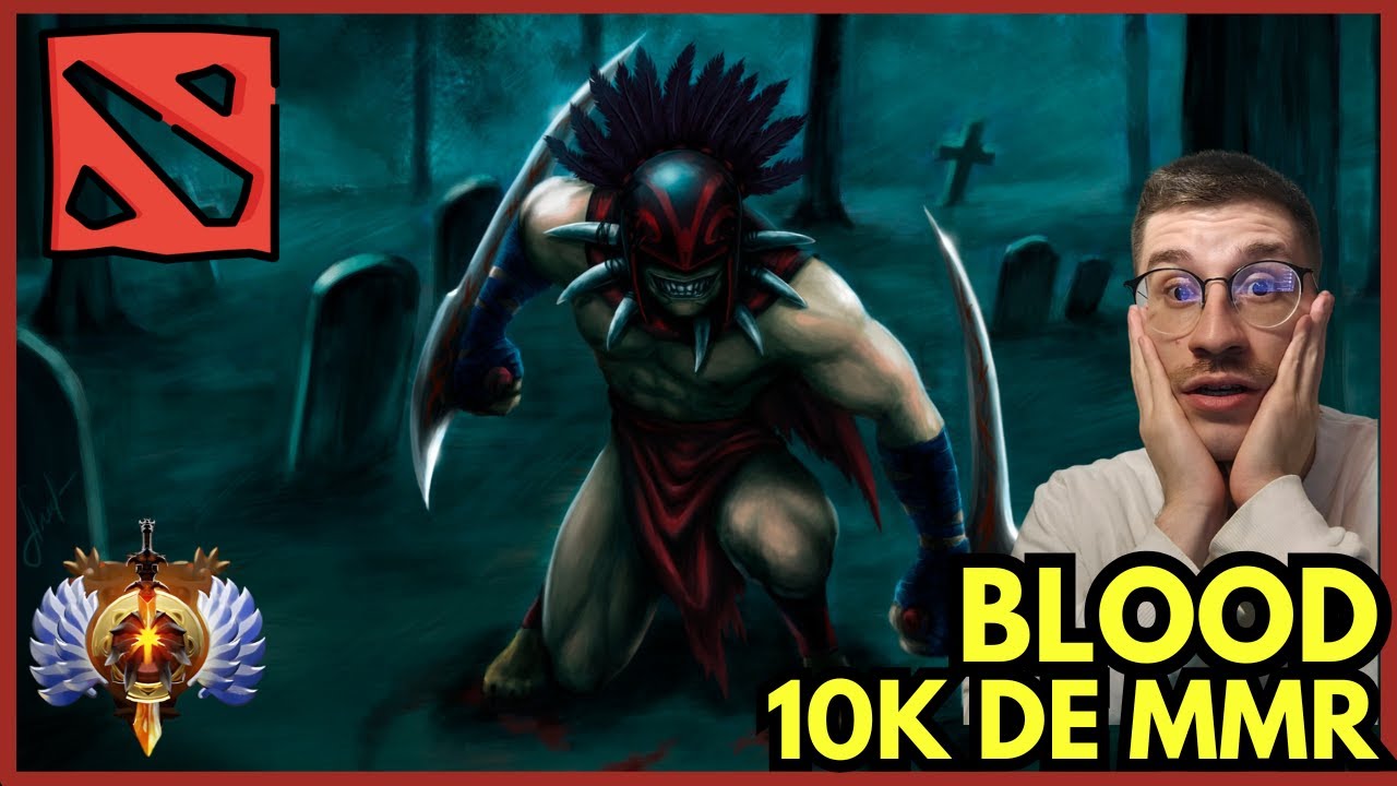 MELHOR CARRY DO META???? Joguei de BloodSeeker HC... Patch 7.39.. 10k de MMR... #dota2 #dota2brasil