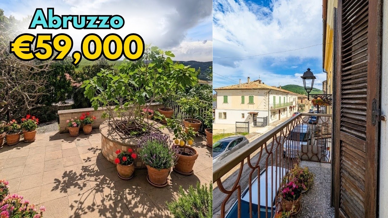 This &euro;59K Abruzzo Property Has Everything | Garden, Terrace & More