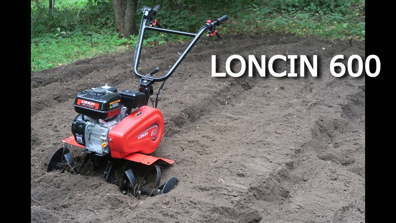 Glebogryzarka spalinowa Loncin 600 (Cedrus)  G200F 196ccm - Złożenie, przygotowanie i test pracy