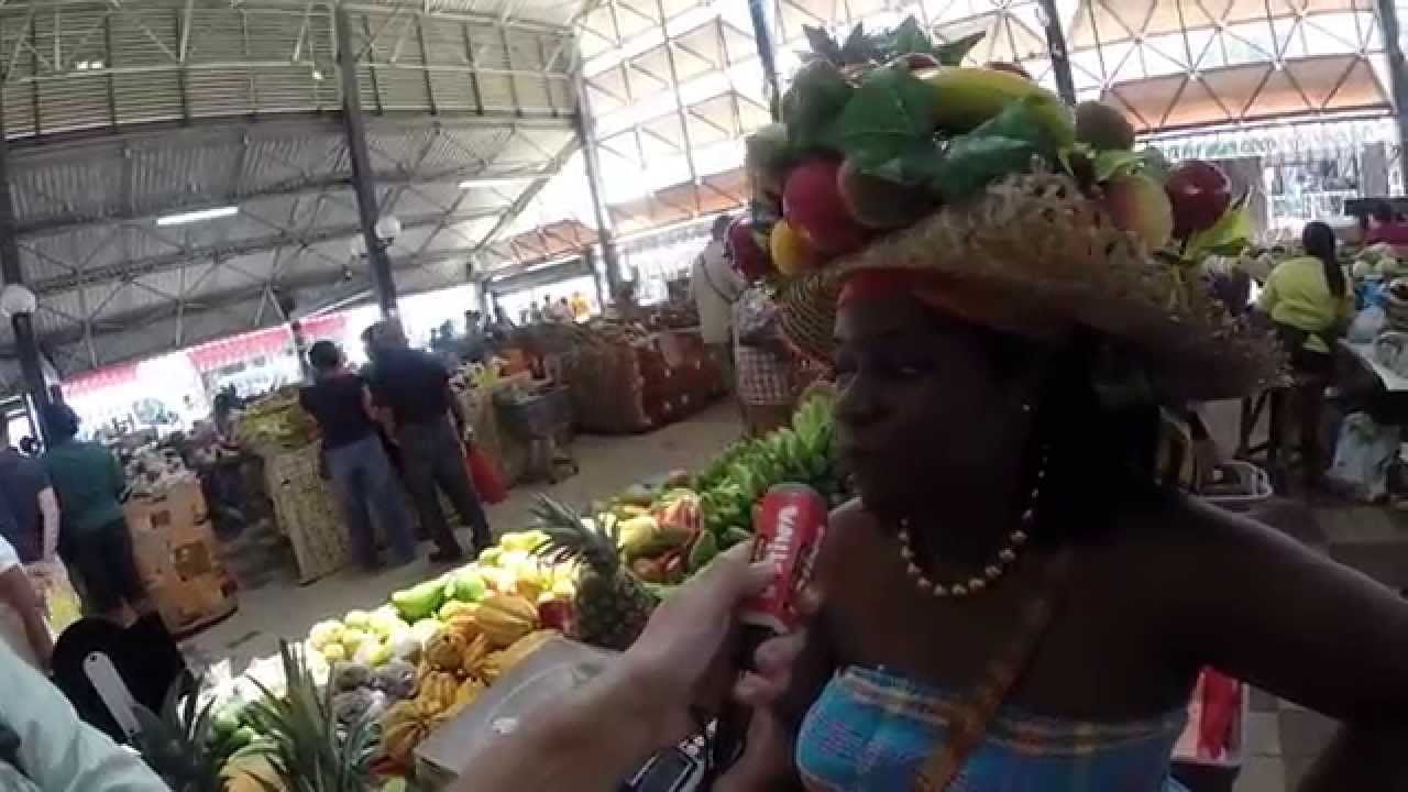 Florian au Marché de Fort de France