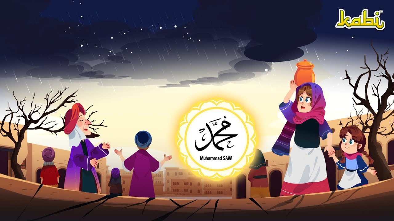 Mukjizat Nabi Muhammad SAW - Menurunkan Hujan | Kisah Teladan Nabi | Cerita Islami Anak Muslim