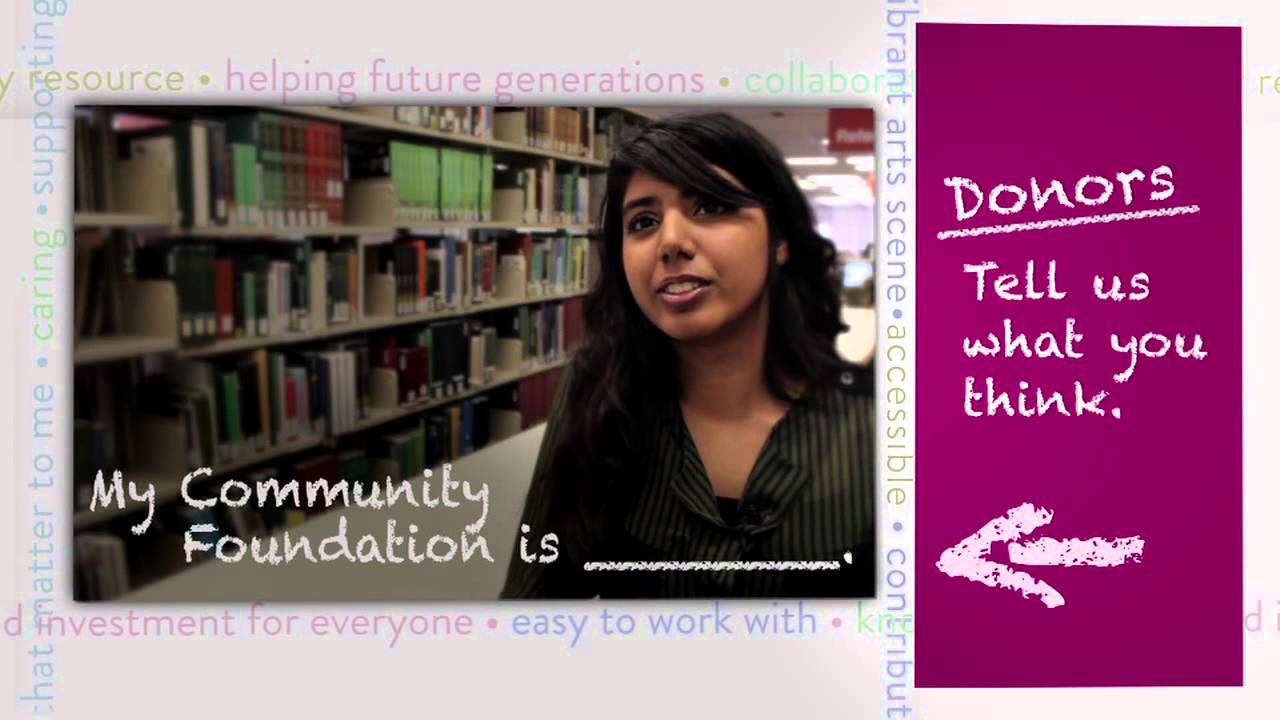 My Community - 100 years of community foundations