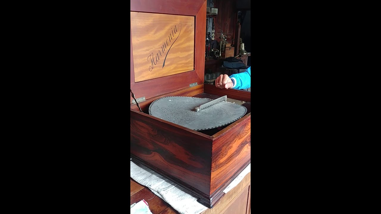 Funcionamiento caja musical Harmonia || JRSanchez Antiques