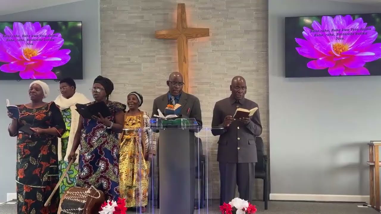 NINA FURAHA NA USHIRIKA|NYIMBO ZA WOKOVU N°168| Eglise Pentecote IOWA 🇺🇸