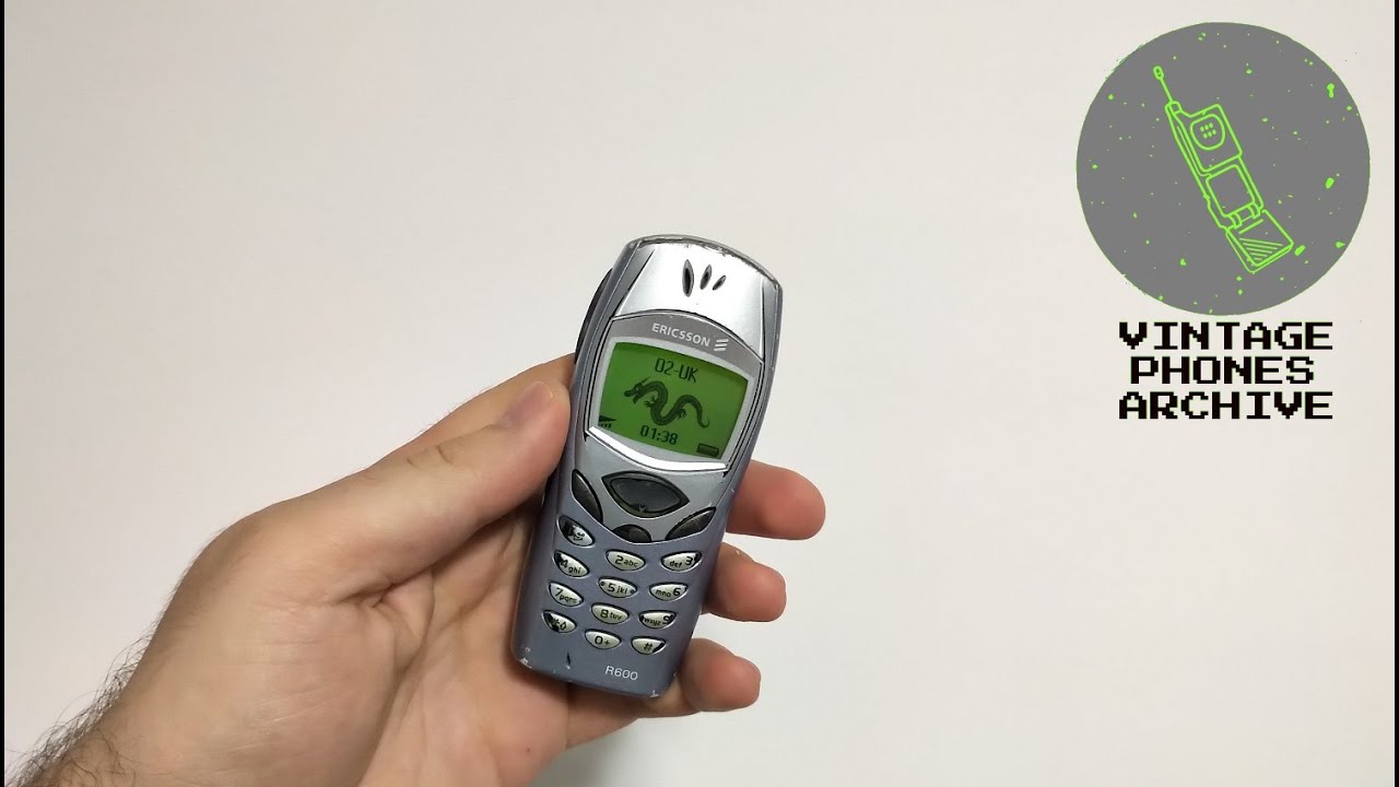 Ericsson R600 Mobile phone menu browse, ringtones, games, wallpapers