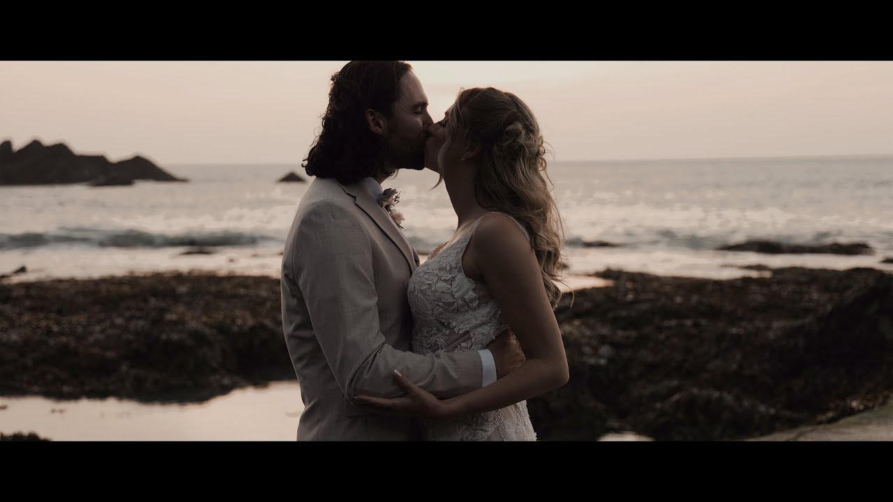 Briony & Olly - Wedding Videography at Tunnels Beaches, North Devon