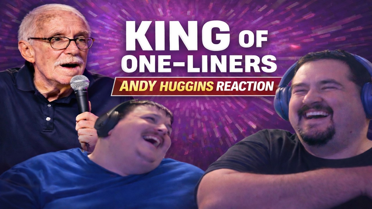King of One-Liners?! 😂 Andy Huggins Had Us Crying | Stand Up Comedy Reaction