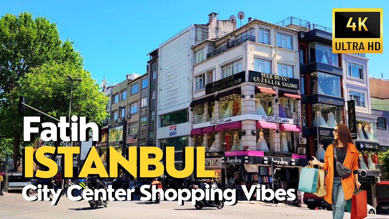 🇹🇷Istanbul, Turkey 4K Walking Tour 2025 Fatih District | Cheap Shopping Area, Fatih Mosque, Bazaar