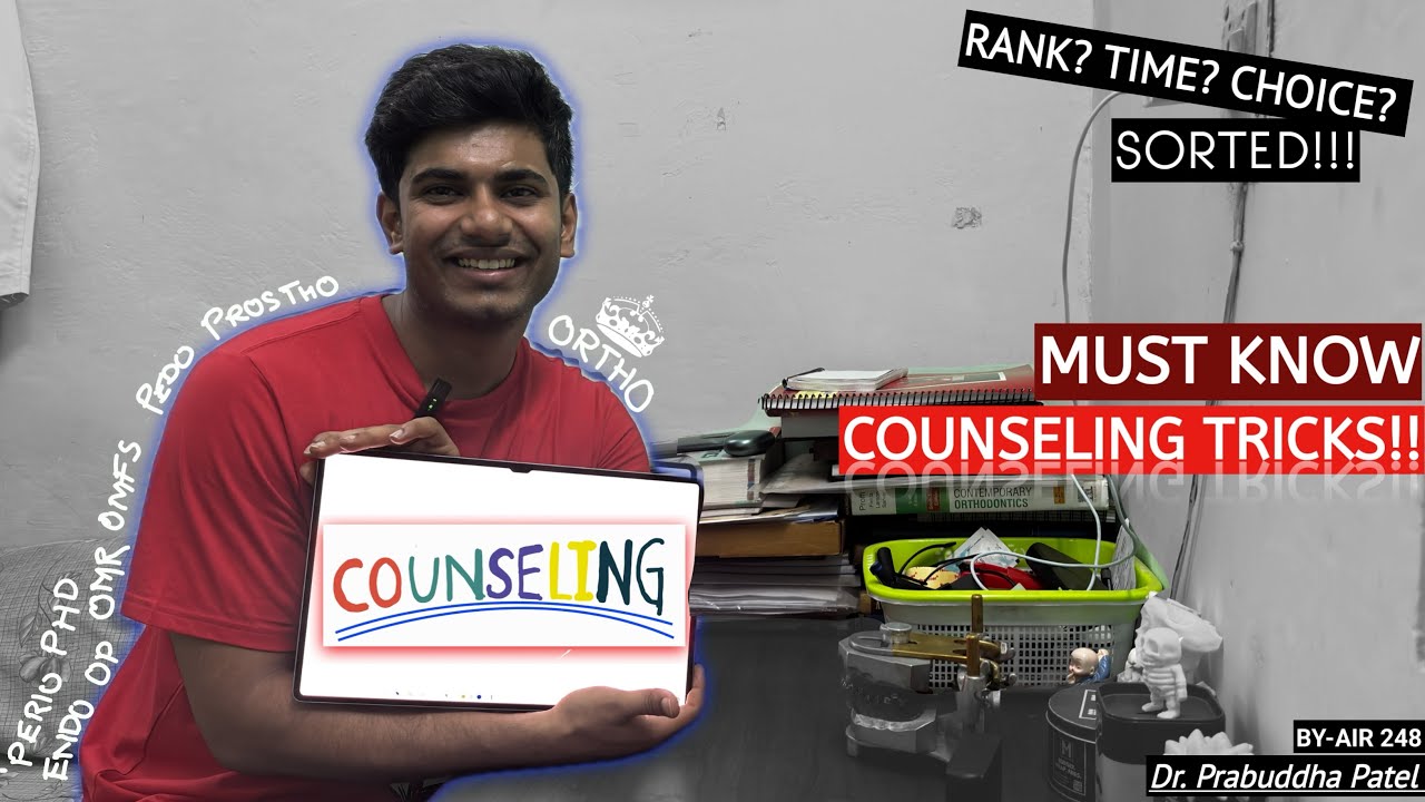 NEET MDS Counseling 2025: Must-Know Tips to Get Your Dream College!!