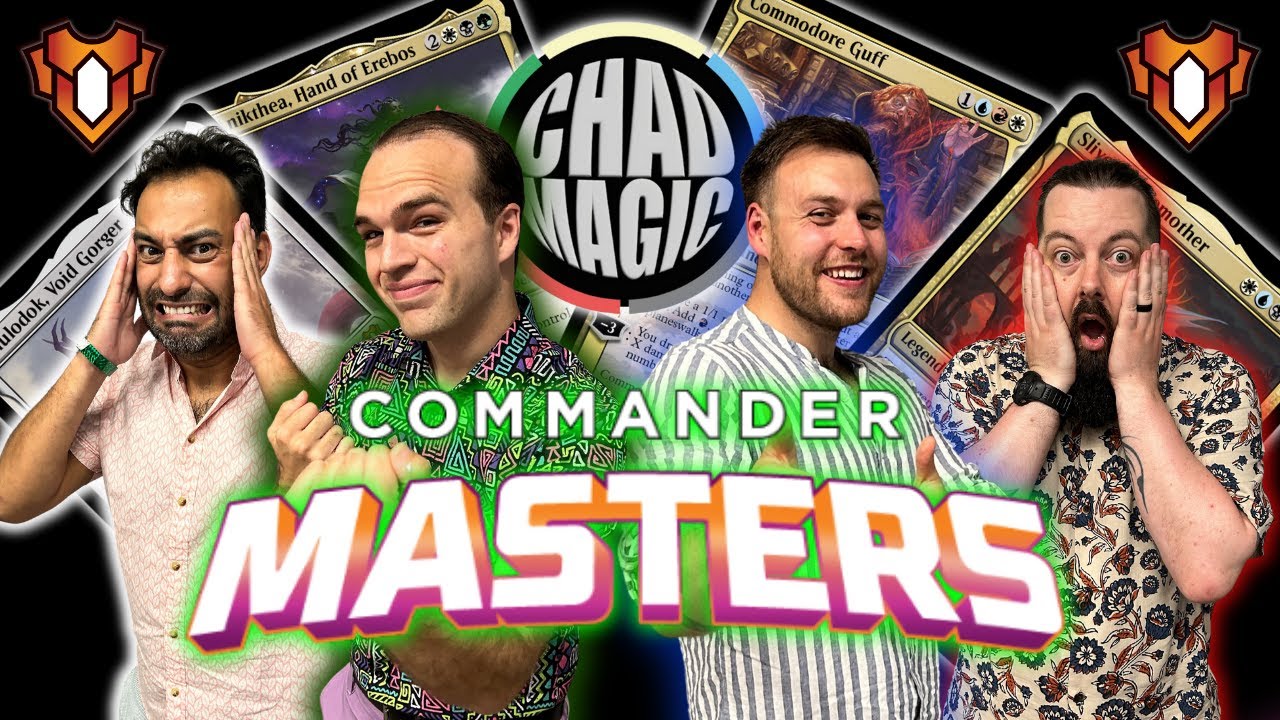 Commander Masters w/GAVIN VERHEY & SHATTERGANG EDH! | Magic Con Barcelona 2023 | Precon Gameplay!