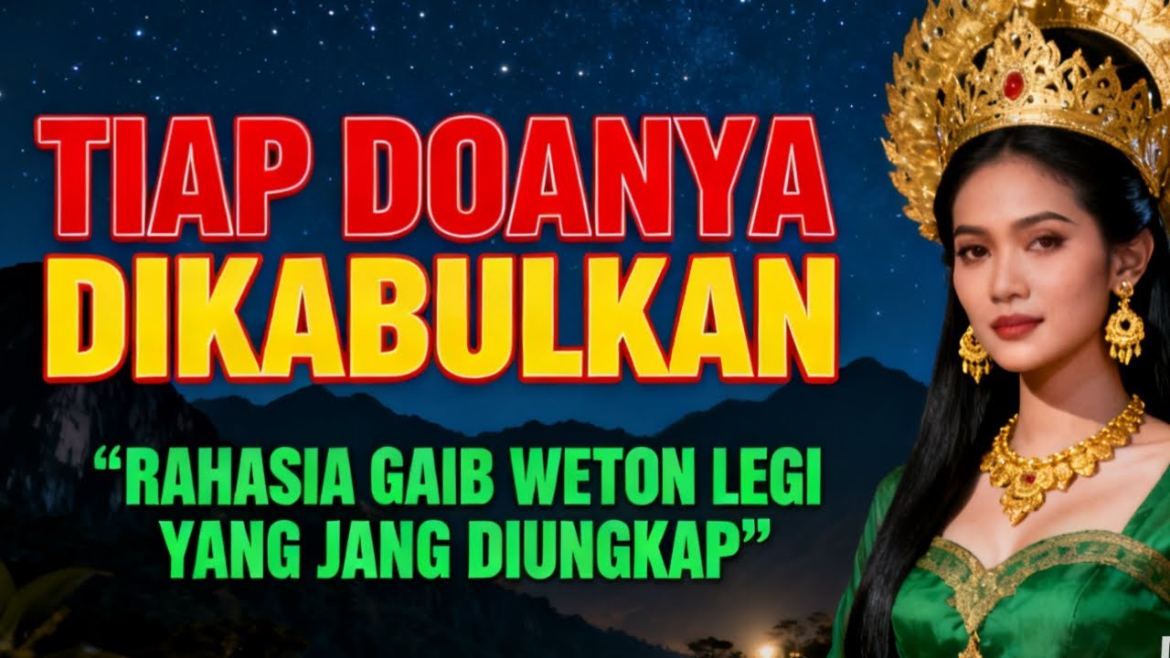 TIAP DOANYA DIKABULKAN! Inilah Rahasia Gaib Weton Legi yang Jarang Diungkap