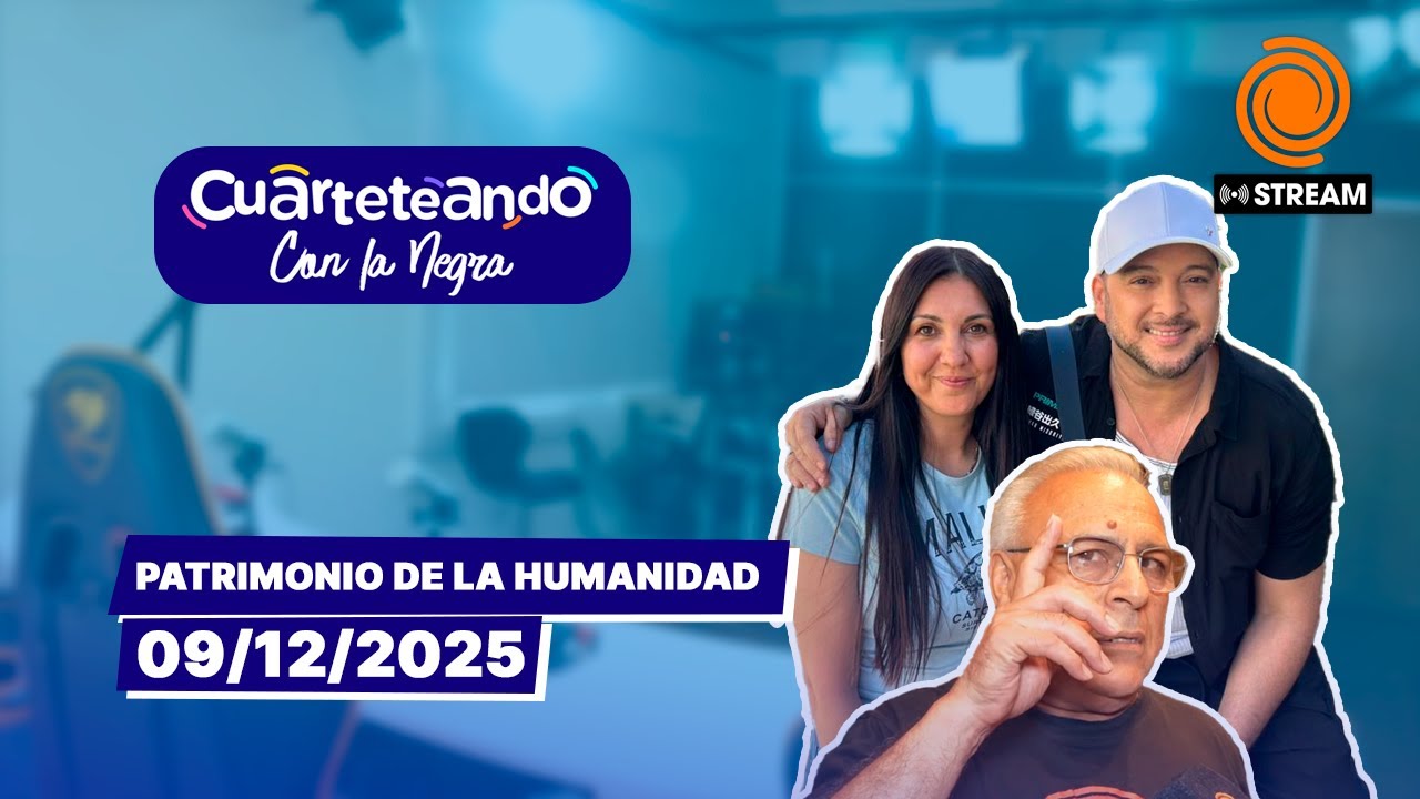 EL CUARTETO reconocido en TODO EL MUNDO con Ricardo Verón y Yuthiel | Cuarteteando con La Negra 9/12