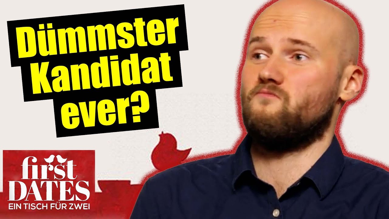 DER SCHLIMMSTE TYP EVER?!? | First Dates
