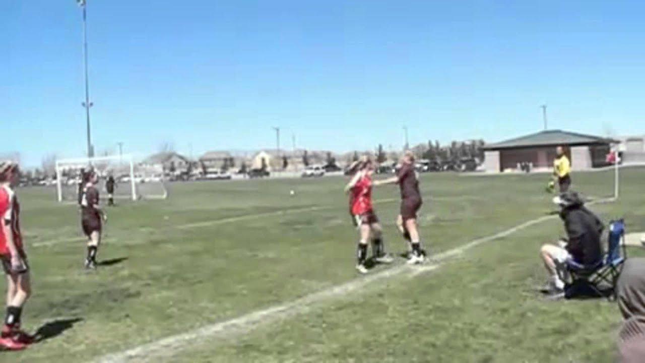Funny Girls Soccer Fight 2014