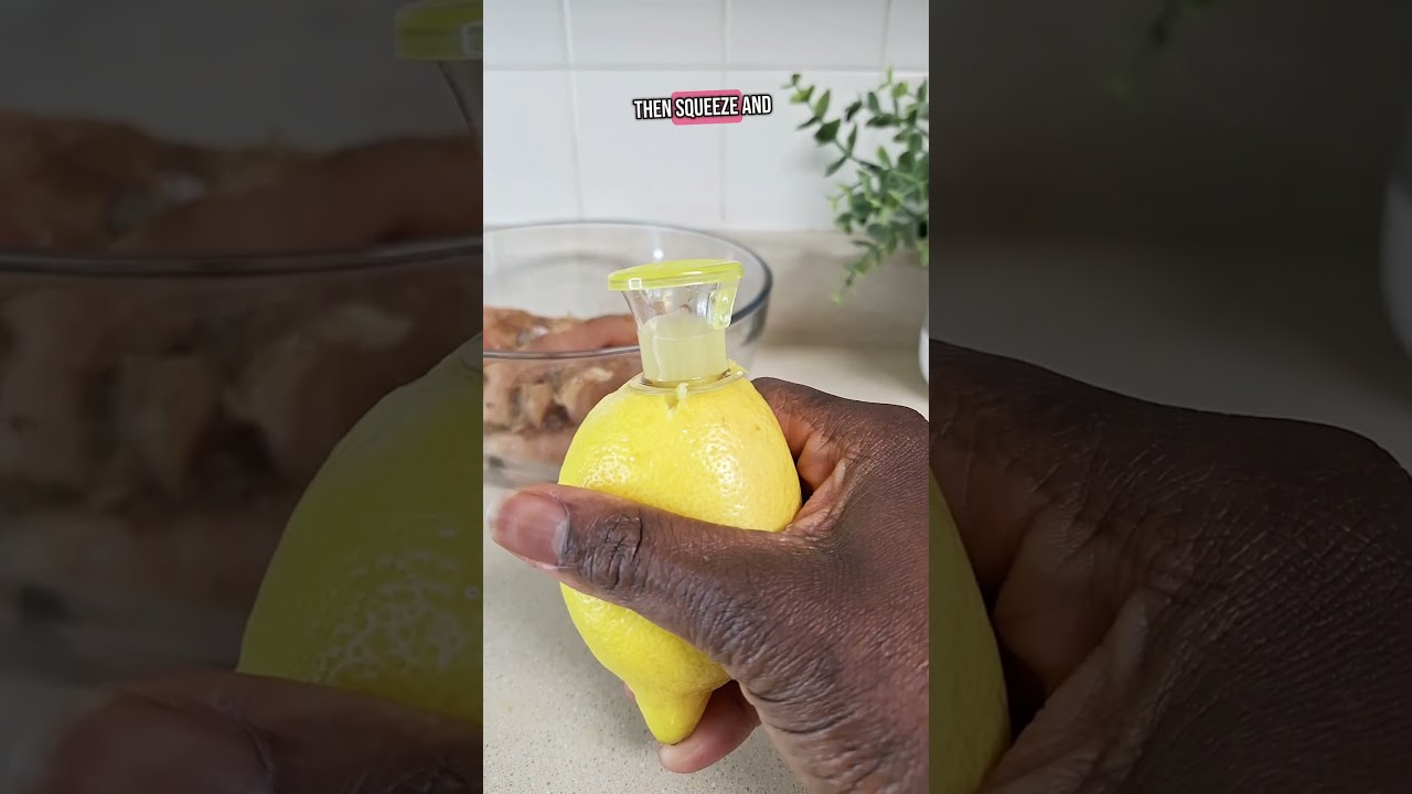 TikTok&rsquo;s Favorite Lemon Gadget?! 👀🍋 YZC Lemon Squeezer #amazonfinds #juicing #kitchengadgets