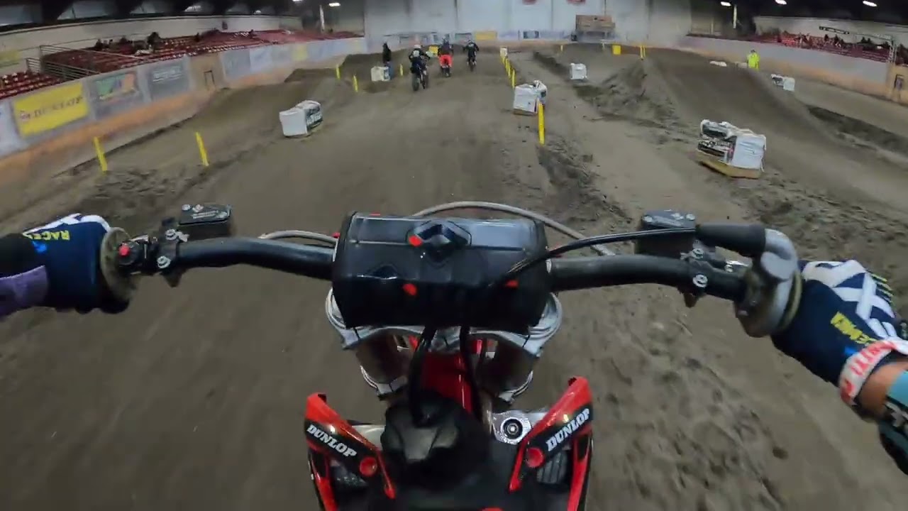 NW Arenacross Nationals Rd 4 85cc Open Heat 1 The Evergreen State Fairgrounds 122025