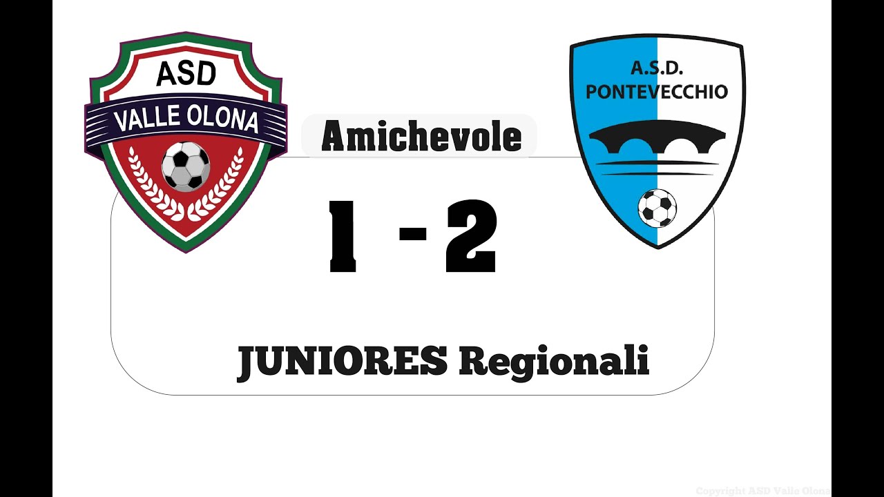 Juniores Amichevole Valle Olona - Ponte vecchio