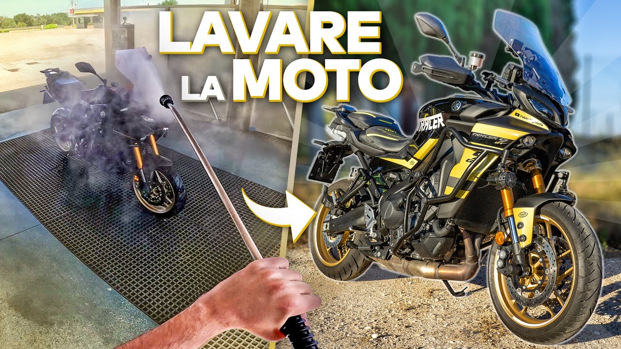 TUTTI i TRUCCHI per LAVARE e FARE MANUTENZIONE alla MOTO!