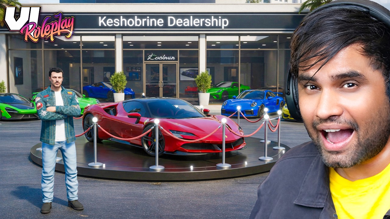 SELLING ILLEGAL CARS IN MY SHOWROOM– GTA VI Roleplay #26