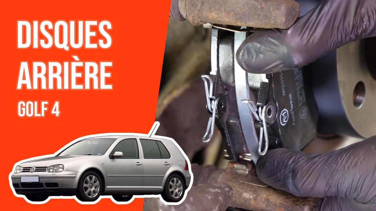 Changer les Disques et Plaquettes arrière Golf 4 🚗