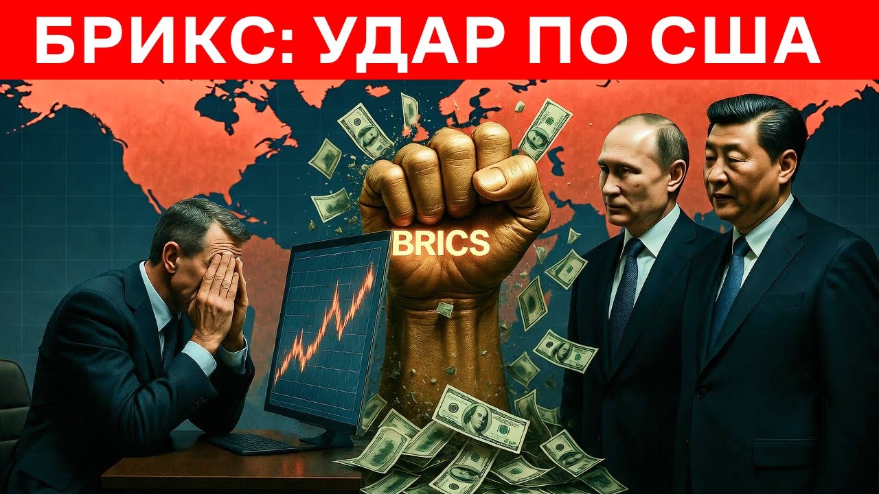 БРИКС АТАКУЕТ ДОЛЛАР: Как Ваши Инвестиции Сгорят в Огне Новой Борьбы