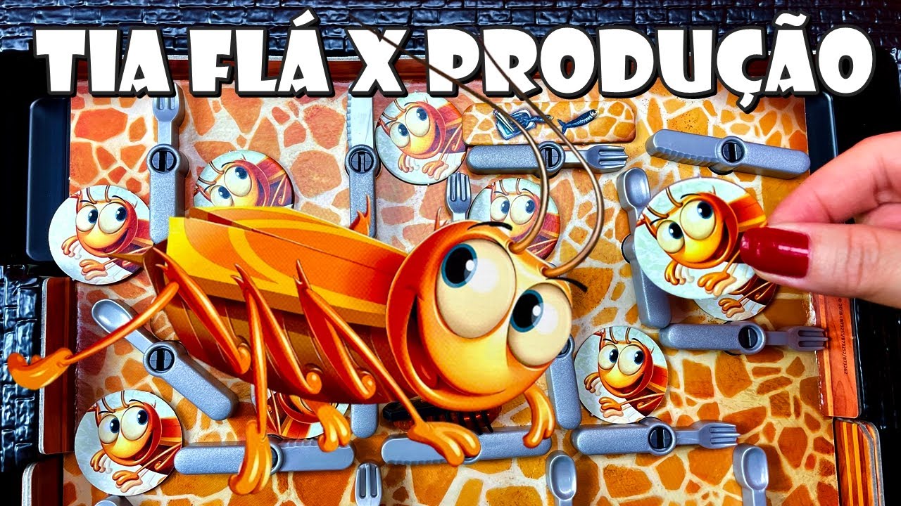 SOCORRO, BARATAAAA! Tia Flá X Produção CAÇA BARATA