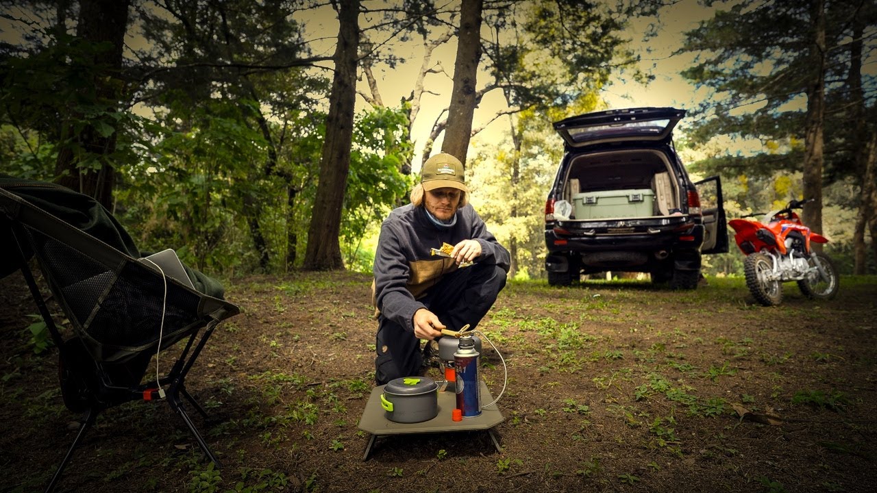 Overlanding Escape | Camping, Dirt Bike & Rooftop Tent Adventure (Lexus LX470)