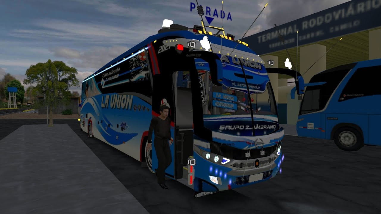 MEGABUS 700 HINO AK//ESKIN LA UNION//MAPA //PROTON BUS SIMULADOR