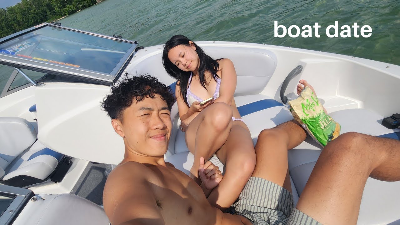 DATE ON THE LAKE │ BOATING w/ GF (vlog #52)