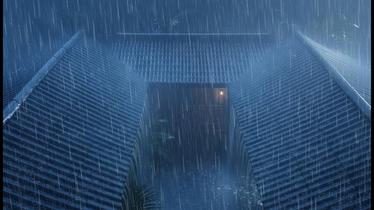 No Ads Rain Sounds for Sleeping - ASMR Rain and Thunder Sounds For Sleeping, Powerful