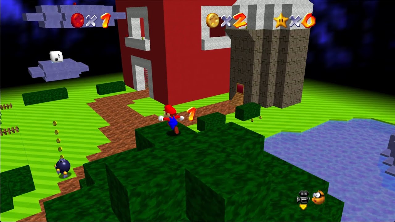 Freaky Farm by tobyjoey - Mario Builder 64