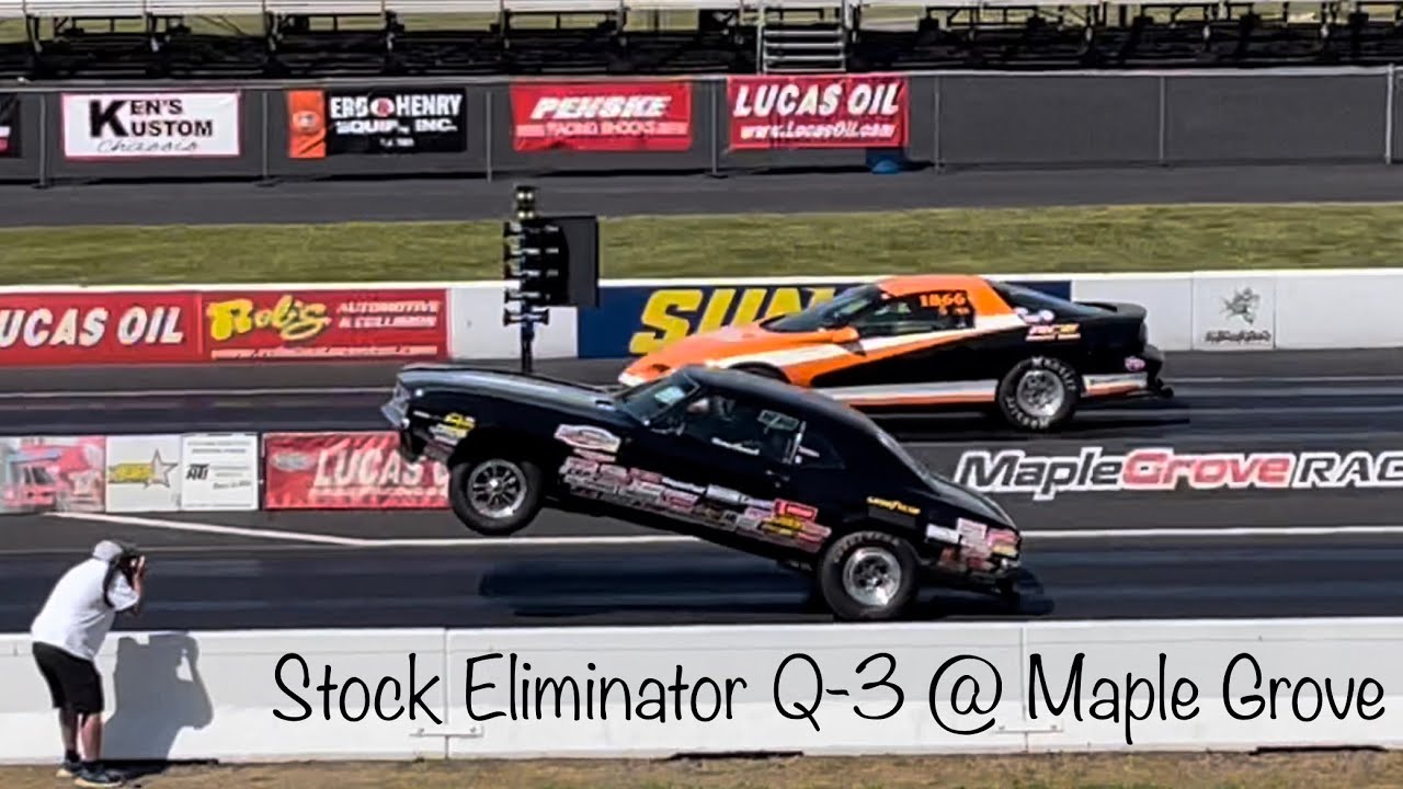 NHRA Stock 5/27/23 @ Maple Grove Raceway  Q-3  Saturday - North East Division 1