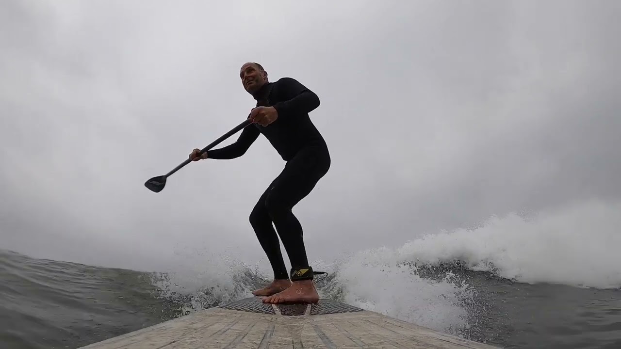 9’0 Alan Chalom on Focus Sup Classic carbon sup surf board