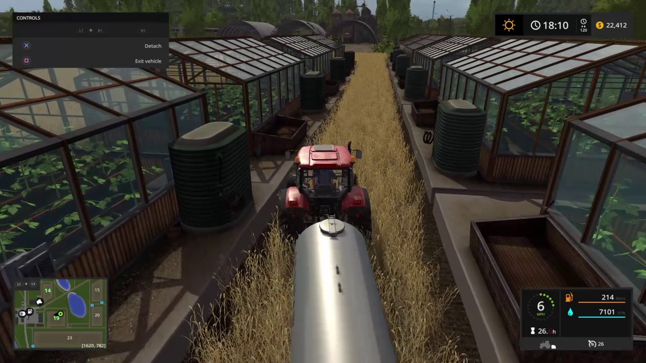 Farming Simulator 17 greenhousing tomatoes!!!!!!