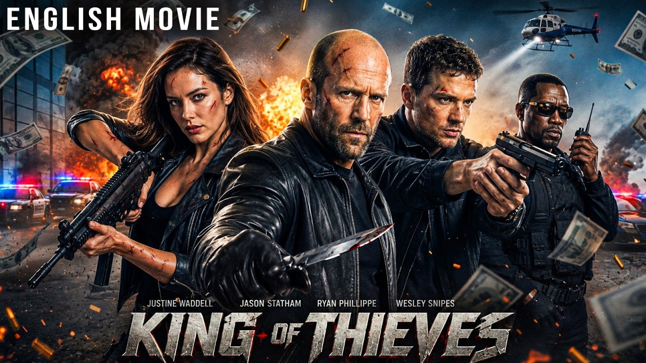 KING OF THIEVES | Jason Statham Battles Criminals In A Deadly Bank Heist | Hollywood Action Movie