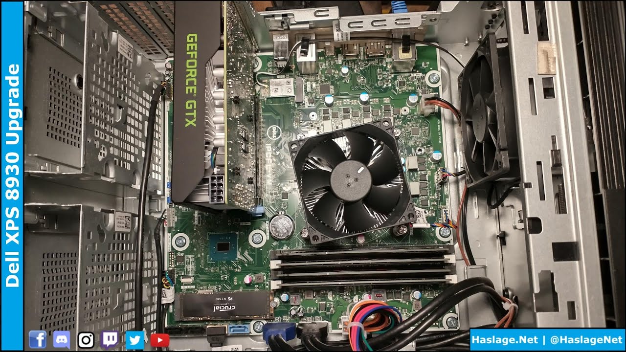 Обновление Dell XPS 8930 (2020)
