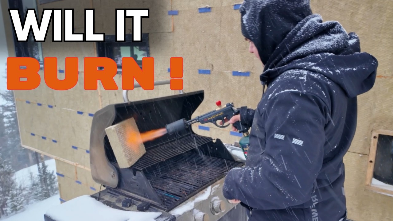 Intumescent Paint & Mineral Wool vs Fire | Real Fire Test