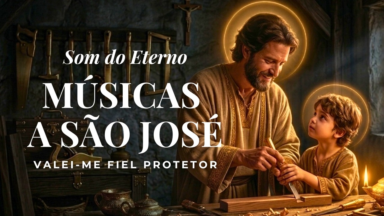 Músicas Católicas para São José | Alcance uma Graça e Proteção do Lar ✝️ Som do Eterno 🎵